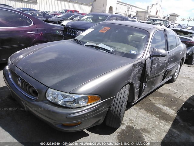 1G4HR54K93U155995 - 2003 BUICK LESABRE LIMITED Dark Brown photo 2