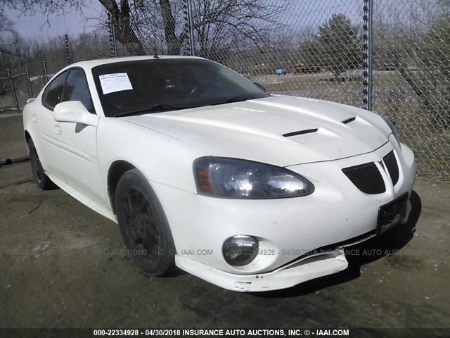 2G2WR524151165861 - 2005 PONTIAC GRAND PRIX GTP WHITE photo 1