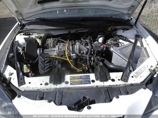 2G2WR524151165861 - 2005 PONTIAC GRAND PRIX GTP WHITE photo 10