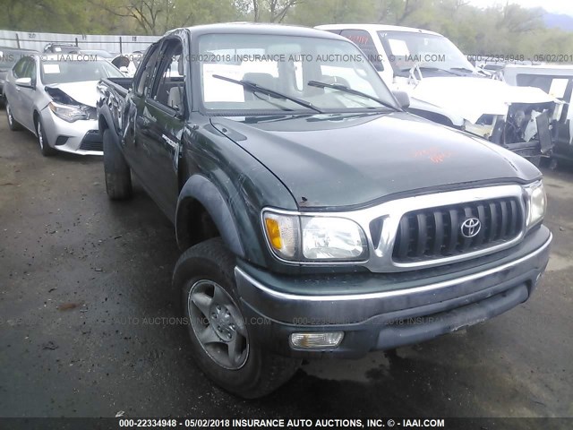 5TEWM72N63Z159500 - 2003 TOYOTA TACOMA XTRACAB BLACK photo 1