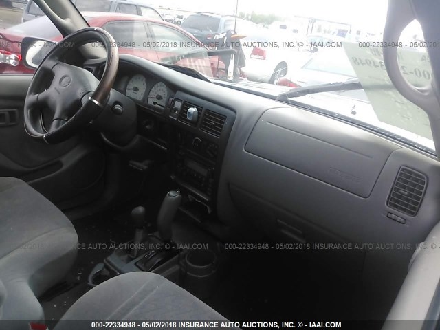 5TEWM72N63Z159500 - 2003 TOYOTA TACOMA XTRACAB BLACK photo 5