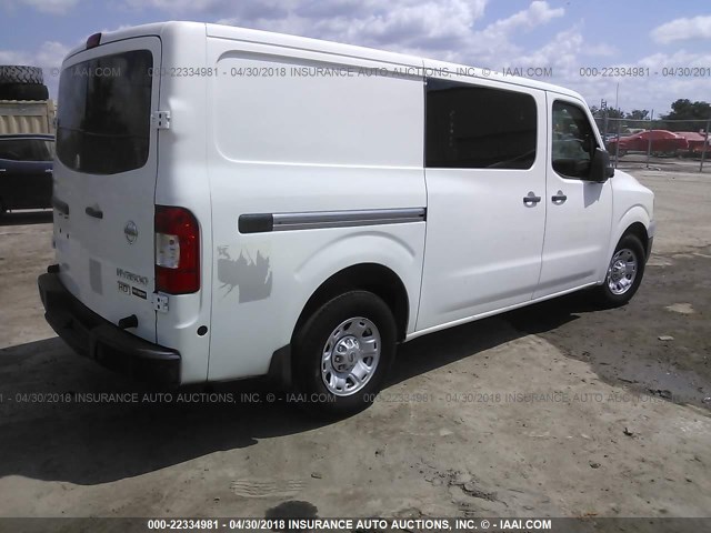 1N6AF0KX1DN110252 - 2013 NISSAN NV 2500/3500 WHITE photo 4