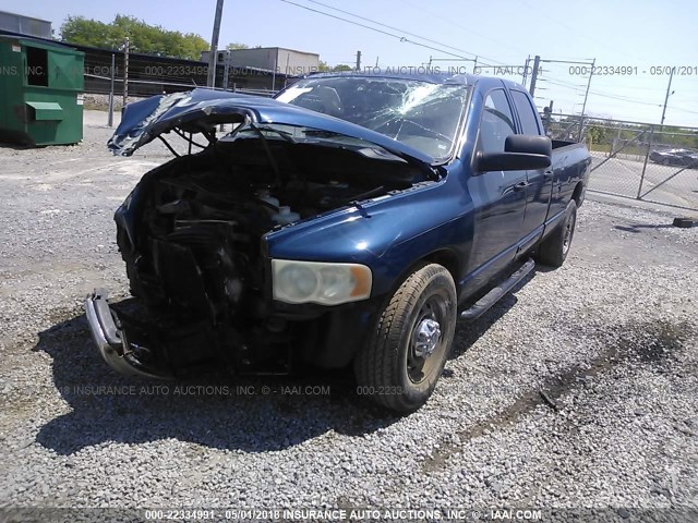 3D3KA28673G700745 - 2003 DODGE RAM 2500 ST/SLT 蓝色 照片 2