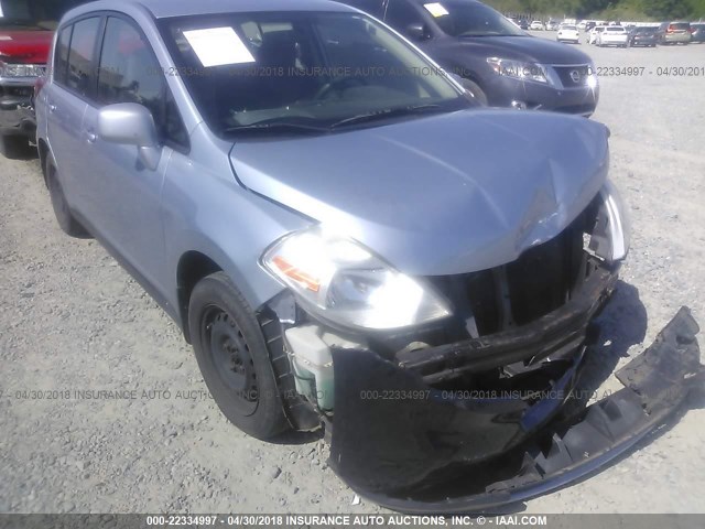 3N1BC13E09L414394 - 2009 NISSAN VERSA S/SL Light Blue photo 6