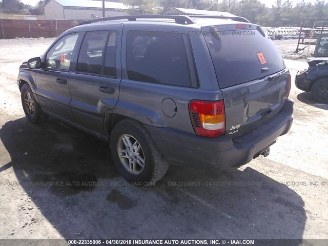 1J4GW48S94C312472 - 2004 JEEP GRAND CHEROKEE LAREDO/COLUMBIA/FREEDOM 蓝色 照片 3