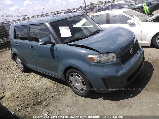 JTLKE50E781041514 - 2008 TOYOTA SCION XB GREEN photo 1