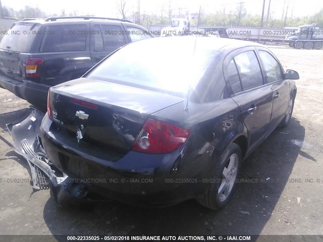 1G1AF5F55A7201560 - 2010 CHEVROLET COBALT 2LT BLACK photo 4