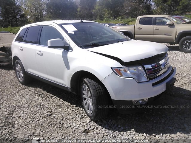 2FMDK49C39BA40810 - 2009 FORD EDGE LIMITED WHITE photo 1