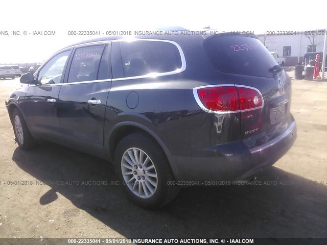 5GALRBEDXAJ266648 - 2010 BUICK ENCLAVE CXL შავი ფოტო 3