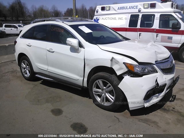 5J8TB4H36FL018265 - 2015 ACURA RDX WHITE photo 1