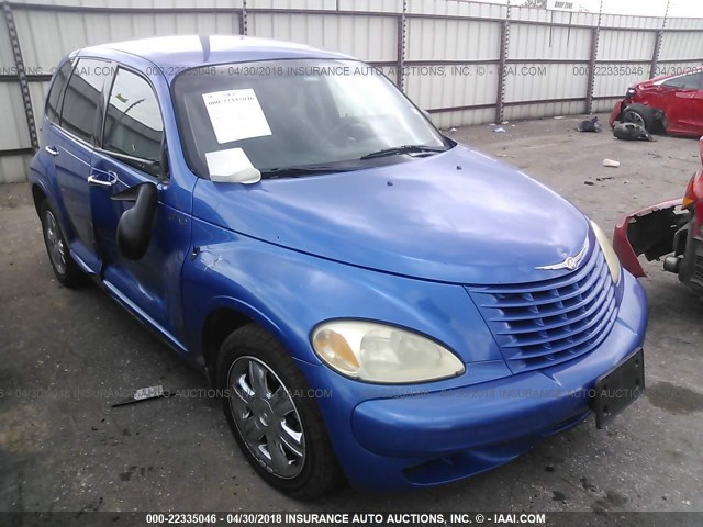 3C4FY58B34T201504 - 2004 CHRYSLER PT CRUISER TOURING BLUE photo 1