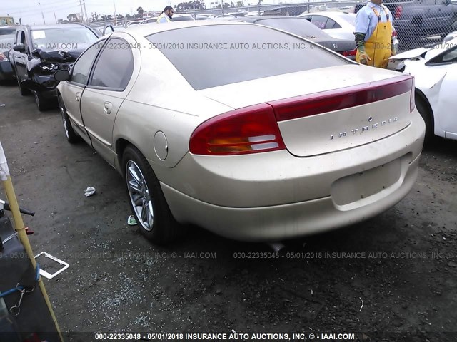 2B3HD46RXYH284394 - 2000 DODGE INTREPID TAN photo 3