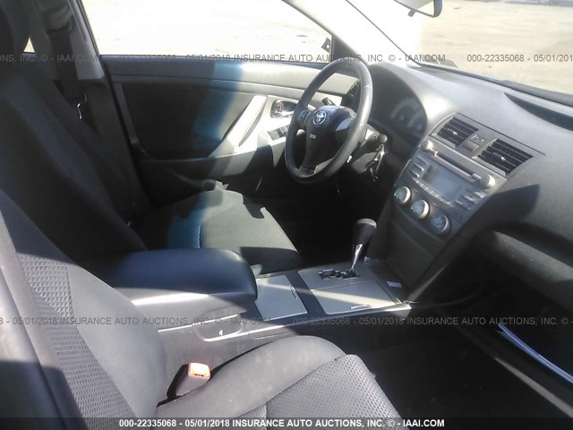 4T1BE46K87U536025 - 2007 TOYOTA CAMRY NEW GENERAT CE/LE/XLE/SE GREEN photo 5