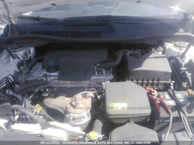 4T1BF1FKXDU265248 - 2013 TOYOTA CAMRY L/SE/LE/XLE 白色 照片 10
