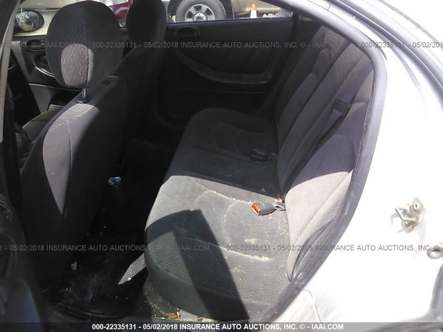 1B3EL36X32N144037 - 2002 DODGE STRATUS SE SILVER photo 8