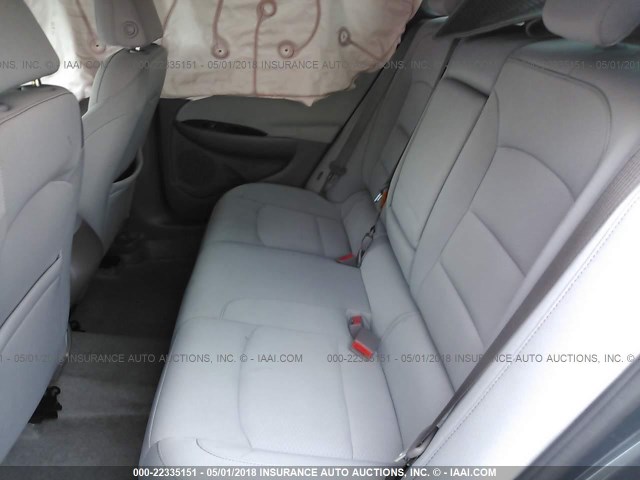 1G1ZB5ST8HF100306 - 2017 CHEVROLET MALIBU LS GRAY photo 8