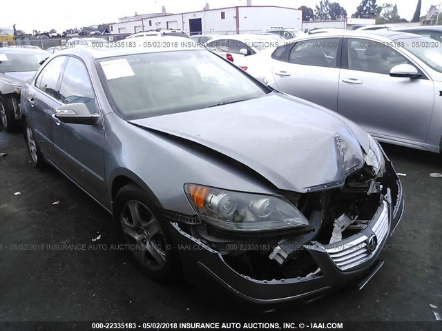 JH4KB16505C017798 - 2005 ACURA RL ნაცრისფერი ფოტო 1