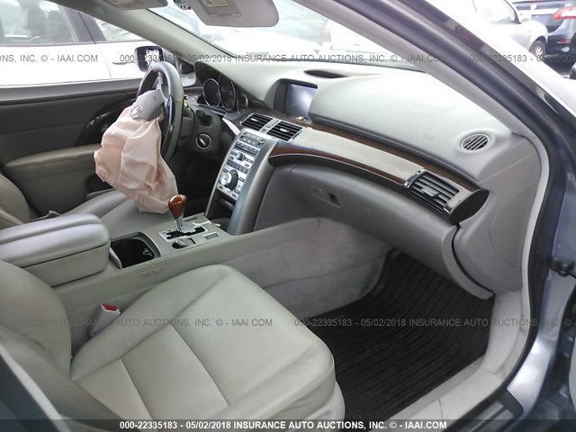 JH4KB16505C017798 - 2005 ACURA RL GRAY photo 5