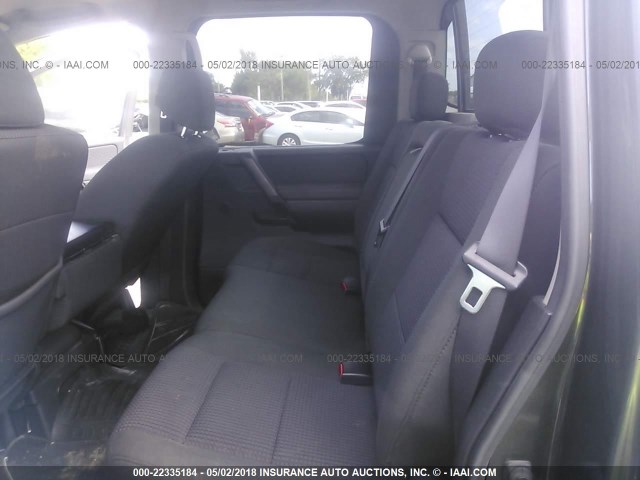 1N6BA07D49N310826 - 2009 NISSAN TITAN XE/SE/LE GRAY photo 8