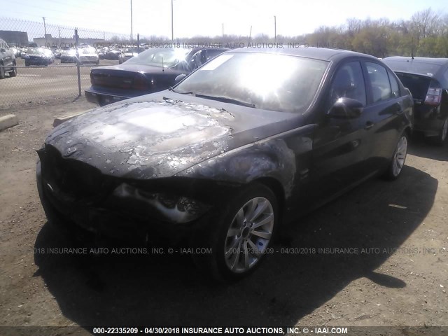 WBAPK5C59BF123712 - 2011 BMW 328 XI SULEV BLACK photo 2