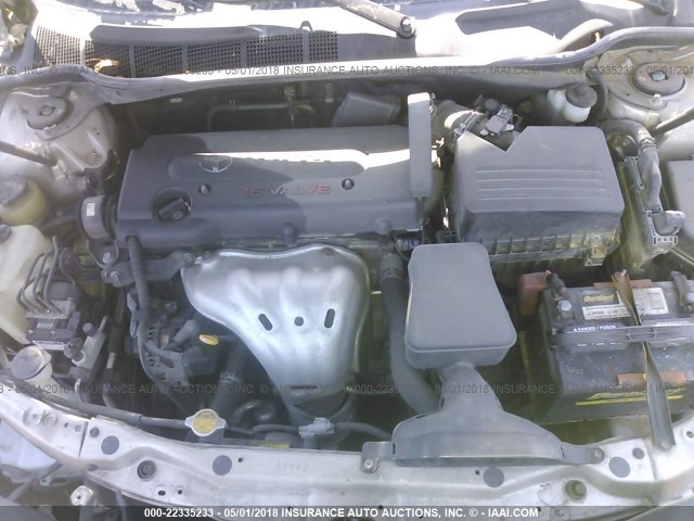4T1BE46K89U314488 - 2009 TOYOTA CAMRY SE/LE/XLE TAN photo 10