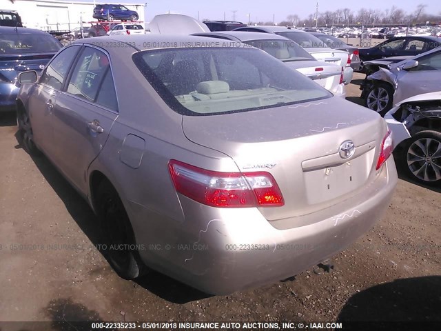 4T1BE46K89U314488 - 2009 TOYOTA CAMRY SE/LE/XLE TAN photo 3