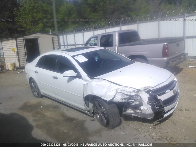1G1ZC5EU7CF169966 - 2012 CHEVROLET MALIBU 1LT 白色 照片 1