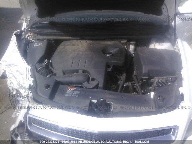 1G1ZC5EU7CF169966 - 2012 CHEVROLET MALIBU 1LT 白色 照片 10