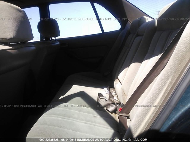 4T1BG12K9TU763765 - 1996 TOYOTA CAMRY DX/LE/XLE GREEN photo 8