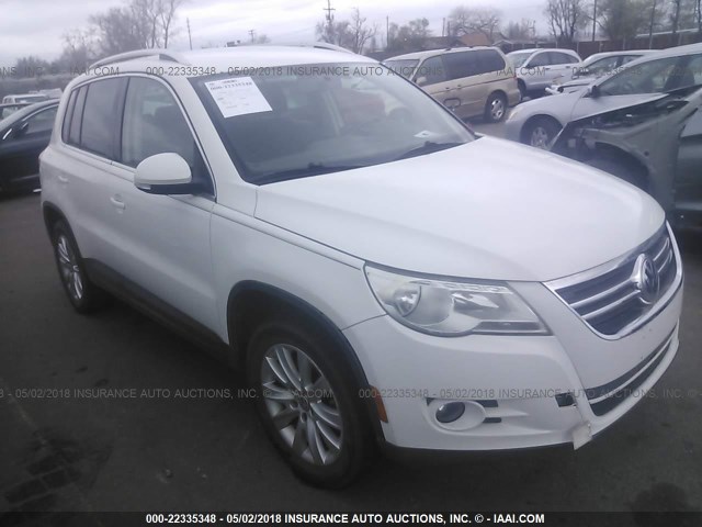 WVGBV75N19W527140 - 2009 VOLKSWAGEN TIGUAN SE/SEL WHITE photo 1