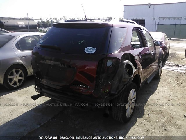 2CNFLFE53B6421323 - 2011 CHEVROLET EQUINOX LTZ RED photo 6