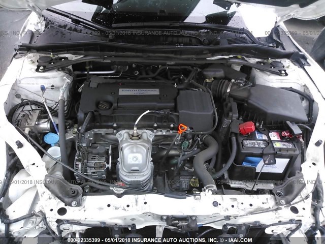 1HGCR2F54FA078576 - 2015 HONDA ACCORD SPORT Ақ фото 10