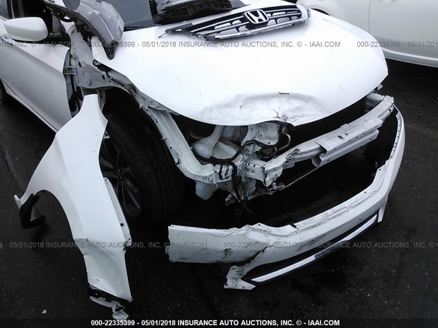 1HGCR2F54FA078576 - 2015 HONDA ACCORD SPORT WHITE photo 6