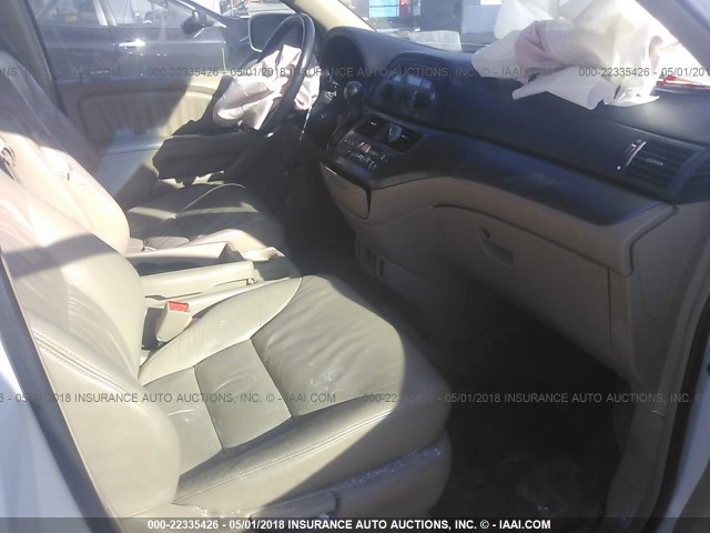 5FNRL38696B416485 - 2006 HONDA ODYSSEY EXL თეთრი ფოტო 5