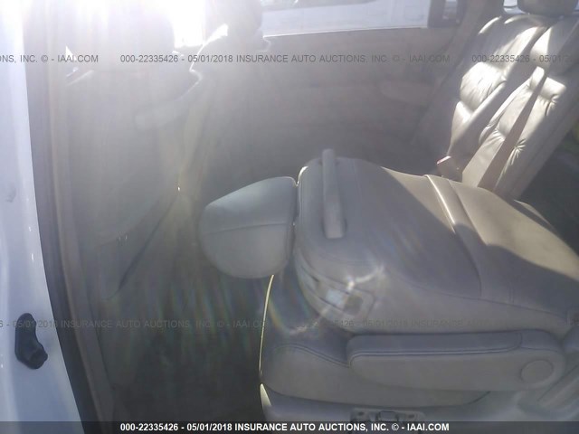 5FNRL38696B416485 - 2006 HONDA ODYSSEY EXL თეთრი ფოტო 8