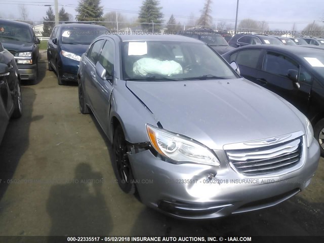 1C3CCBBB7DN567432 - 2013 CHRYSLER 200 TOURING SILVER photo 6