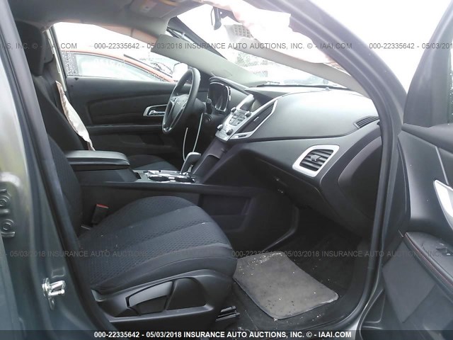 2GKALMEK5D6103056 - 2013 GMC TERRAIN SLE GRAY photo 5