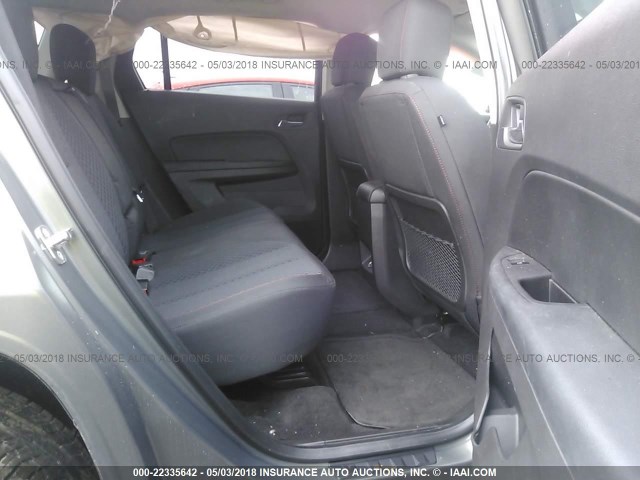 2GKALMEK5D6103056 - 2013 GMC TERRAIN SLE GRAY photo 8