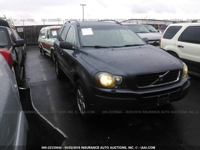 YV1CZ592451193902 - 2005 VOLVO XC90 GRAY photo 1