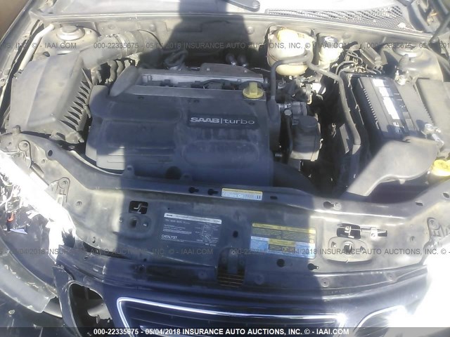 YS3FD79Y266108554 - 2006 SAAB 9-3 BLACK photo 10