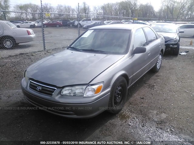 4T1BG22K4YU633826 - 2000 TOYOTA CAMRY CE/LE/XLE 棕色 照片 2