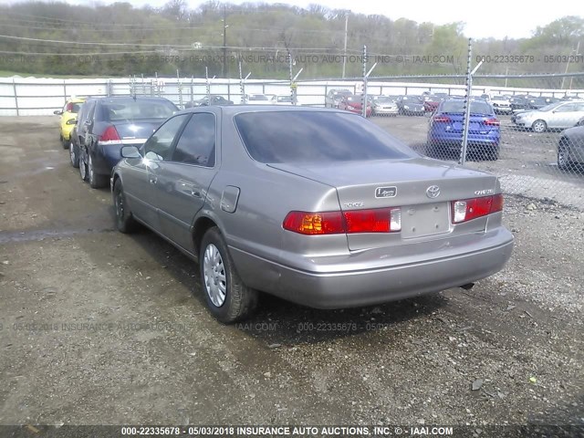 4T1BG22K4YU633826 - 2000 TOYOTA CAMRY CE/LE/XLE 棕色 照片 3