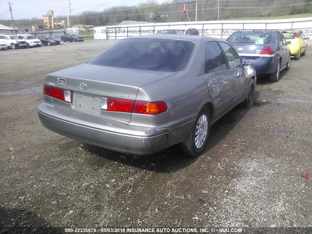 4T1BG22K4YU633826 - 2000 TOYOTA CAMRY CE/LE/XLE 棕色 照片 4