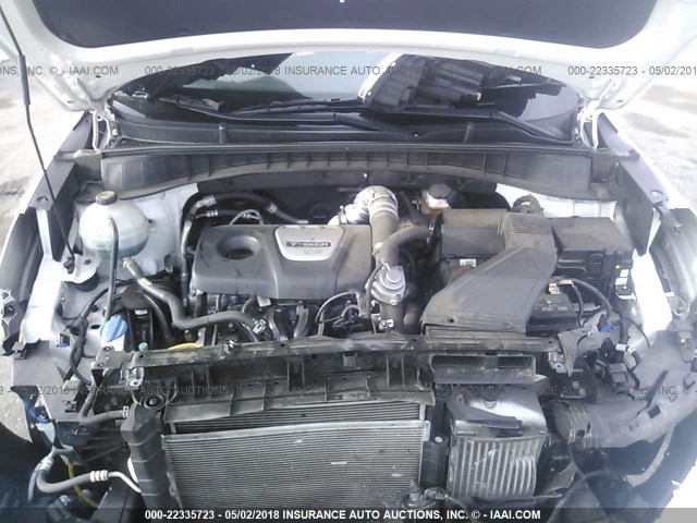 KM8J33A27HU439886 - 2017 HYUNDAI TUCSON LIMITED/SPORT AND ECO/SE WHITE photo 10