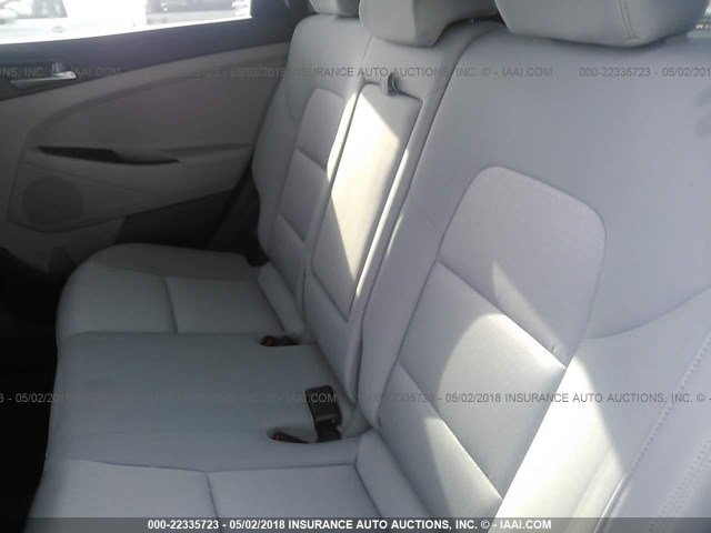 KM8J33A27HU439886 - 2017 HYUNDAI TUCSON LIMITED/SPORT AND ECO/SE WHITE photo 8