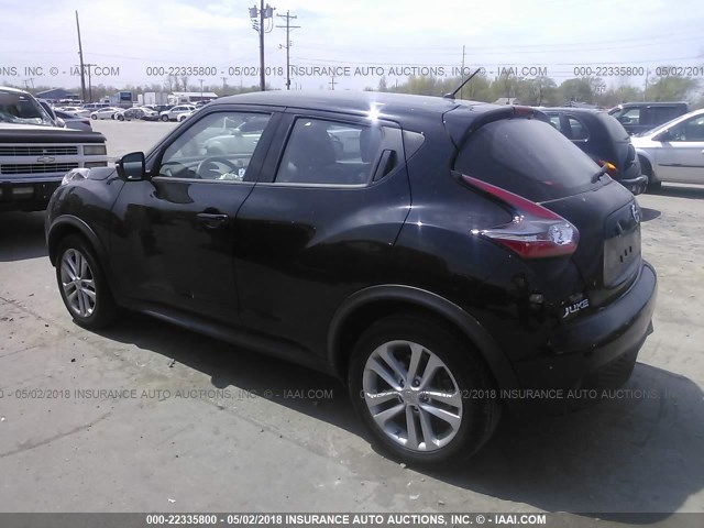 JN8AF5MR0HT702584 - 2017 NISSAN JUKE S/SV/SL/NISMO BLACK photo 3