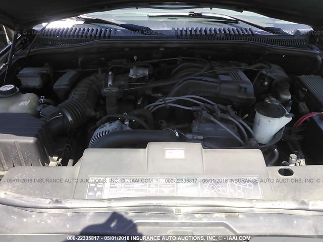 1FMZU73KX3UB63426 - 2003 FORD EXPLORER XLT/XLT SPORT/NBX BLACK photo 10