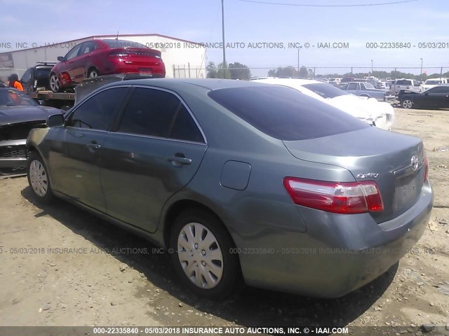4T1BE46KX8U750340 - 2008 TOYOTA CAMRY CE/LE/XLE/SE GREEN photo 3