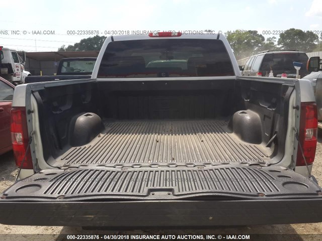 3GCRCREA5AG258774 - 2010 CHEVROLET SILVERADO C1500  LS SILVER photo 8