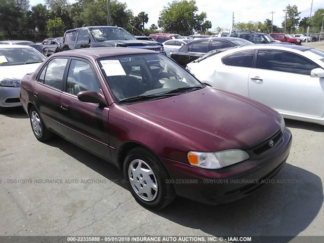 1NXBR18E9XZ230249 - 1999 TOYOTA COROLLA VE/CE/LE 栗色 照片 1